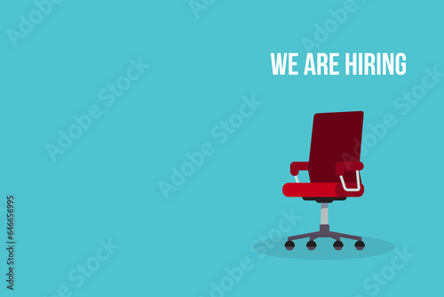 Quadro su tela We are hiring