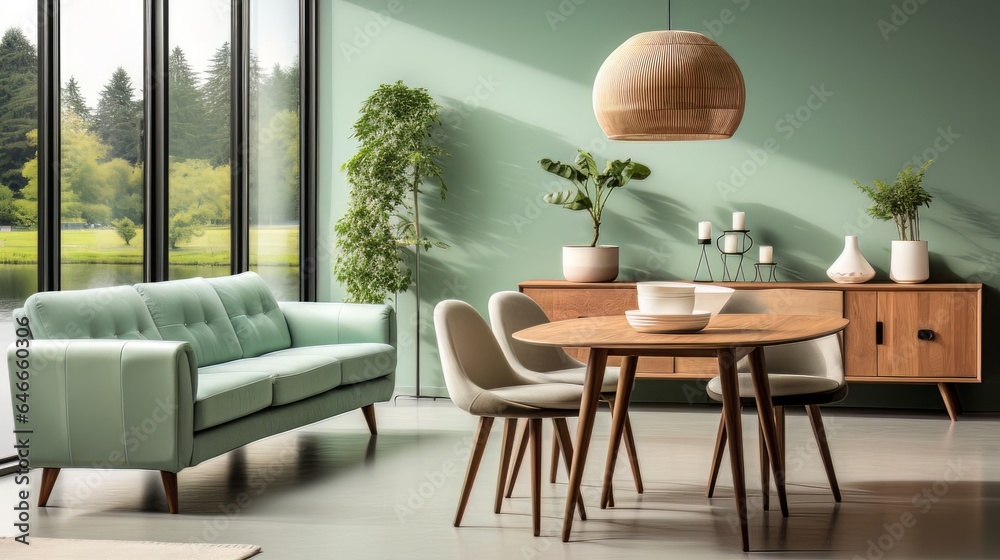 Fototapeta premium modern dining room