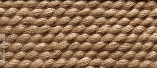 Natural jute fiber as trendy fashion element, with thin rope texture design for business card, flyer, tiles, and textile printing.