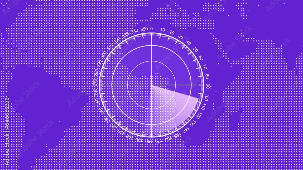 Target searching and scanning interface. RADAR Screen High Tech Concept animation Target searching and scanning interface. RADAR Screen High Tech Concept animation