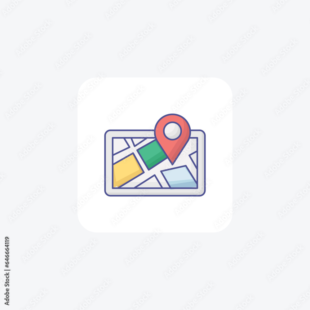 Gps Navigation Outline Fill Icon Travel And Tour Icon, Tourism Icon, Exploring World Icons Gps Navigation Outline Fill Icon Travel And Tour Icon, Tourism Icon, Exploring World Icons