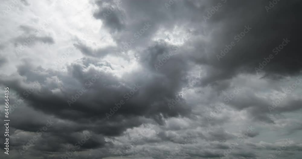 Time lapse, Dark sky with stormy clouds. Dramatic sky rain,Dark clouds before a thunder-storm. Time lapse, Dark sky with stormy clouds. Dramatic sky rain,Dark clouds before a thunder-storm.