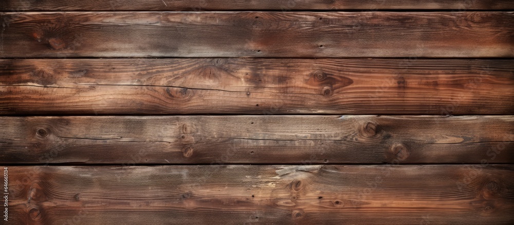 Naklejka premium Textured wooden background.