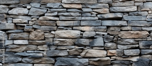 Wall stone texture in architecture.