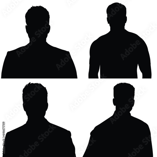 silhouette of a man