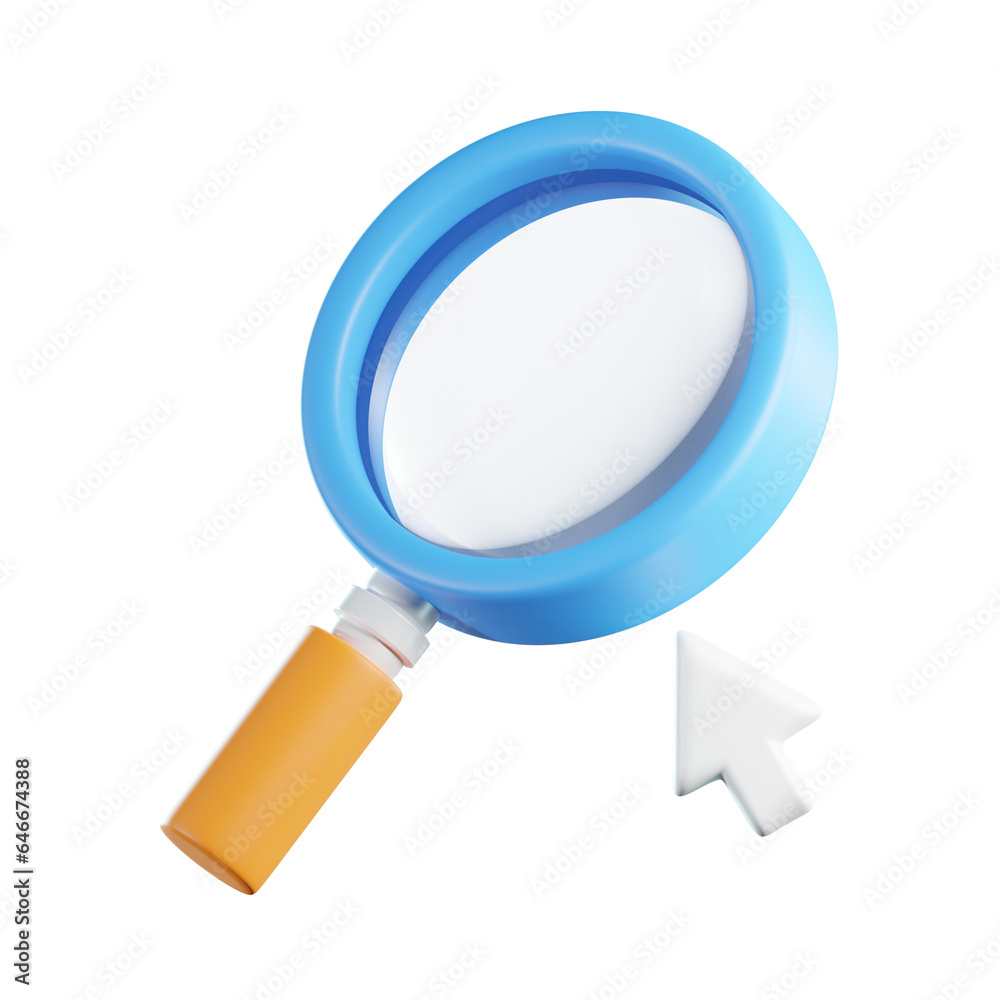 E-Commerce Online Shop 3D Search Magnify