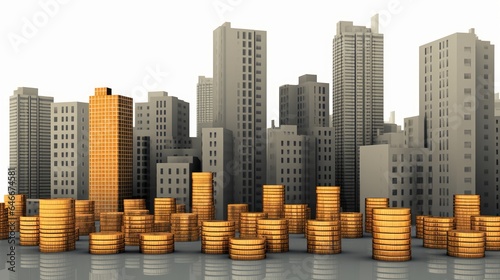 Asset Building Blocks  Minimalist building blocks forming the foundation of wealth.