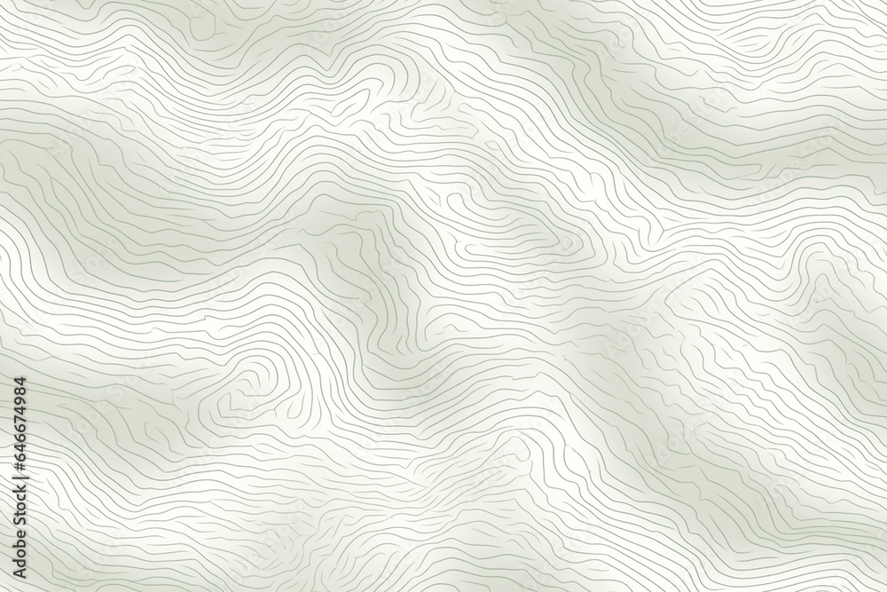 organic white topographic relief lines architectural interior background wall texture pattern seemless