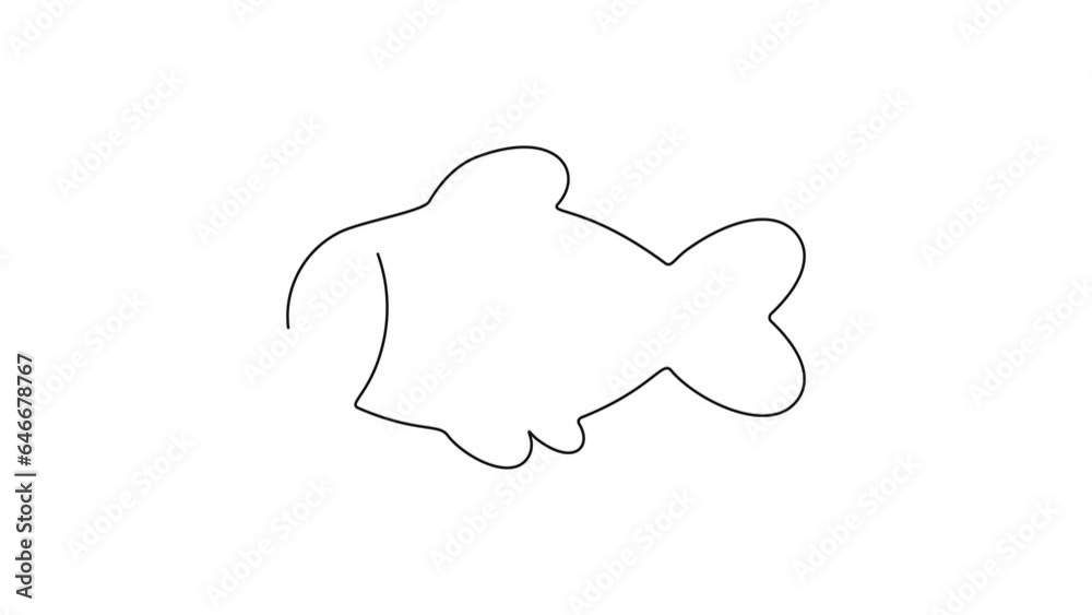 Continuous Line Fish Icon, Monoline Fishing Symbol, One Line Tuna Silhouette, Salmon Sign, Fish Endless Shape Continuous Line Fish Icon, Monoline Fishing Symbol, One Line Tuna Silhouette, Salmon Sign, Fish Endless Shape