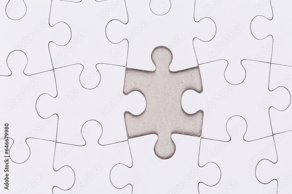 white puzzle jigsaw close up white puzzle jigsaw close up
