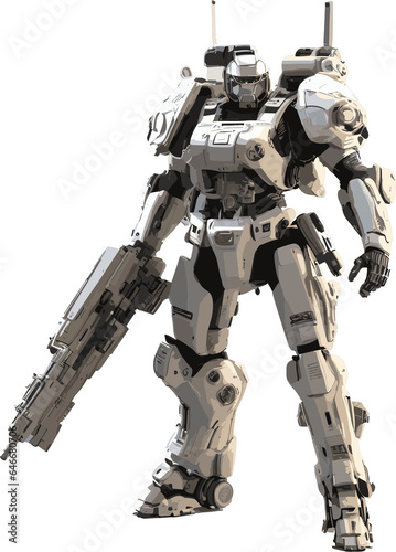 Robot cyborg soldier