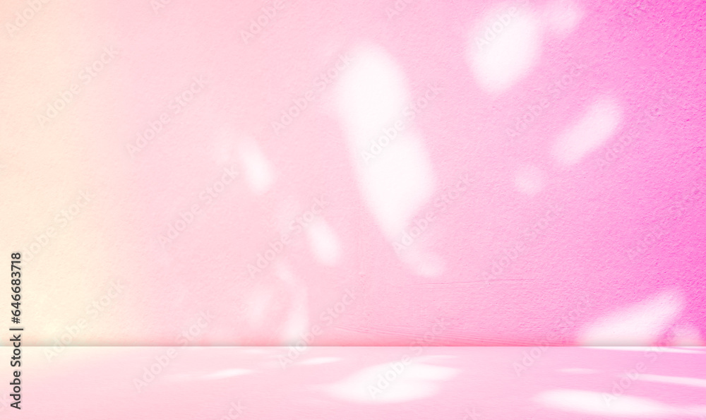 Pink Shadow Studio Background Product Wall 3d Bg Gradient Color Pastel Room Scene Floor Pink Shadow Studio Background Product Wall 3d Bg Gradient Color Pastel Room Scene Floor