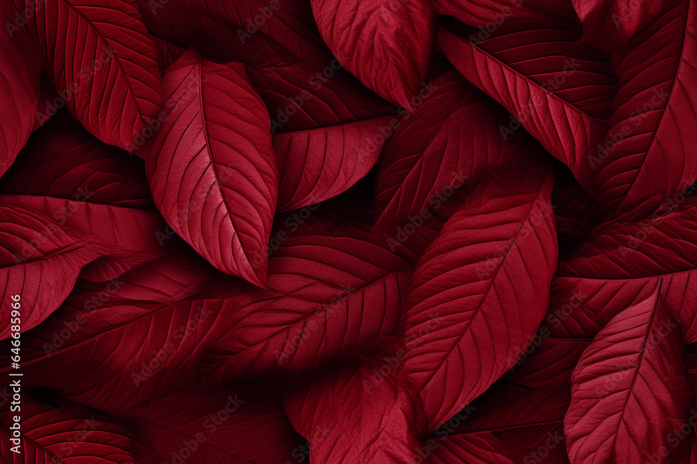 red leaves stylized architectural interior background wall texture pattern seamless red leaves stylized architectural interior background wall texture pattern seamless