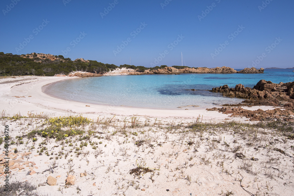 Sardegna, Spiaggia Rosa, Parco Nazionale Arcipelago di La Maddalena Sardegna, Spiaggia Rosa, Parco Nazionale Arcipelago di La Maddalena