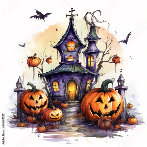 Harvest Pumpkin Background Illustration