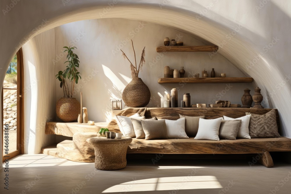 cozy boho entrance hall with light natural materials cozy boho entrance hall with light natural materials