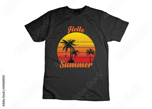 summer surfing t shirt