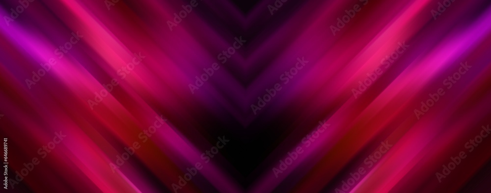Fototapeta premium Dramatic maroon stripes motion empty background. Symmetrical geometric pattern.