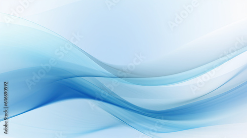 abstract blue wave background © Anpm