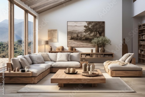 cozy scandinavian master bedroom with light natural materials © Fred
