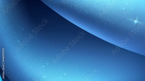Celestial Elegance: Soft Blue Curves Simulating a Peaceful Night Sky with Twinkling Stars ( ImageTitle, Abstract, BlueBackground, NightSky, Stars, Serenity, Wallpaper ) photo
