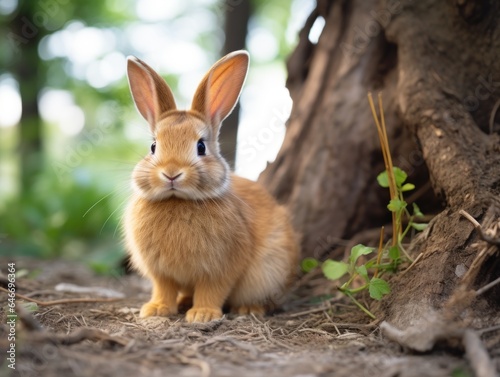 rabbit in the grass © Yanwit