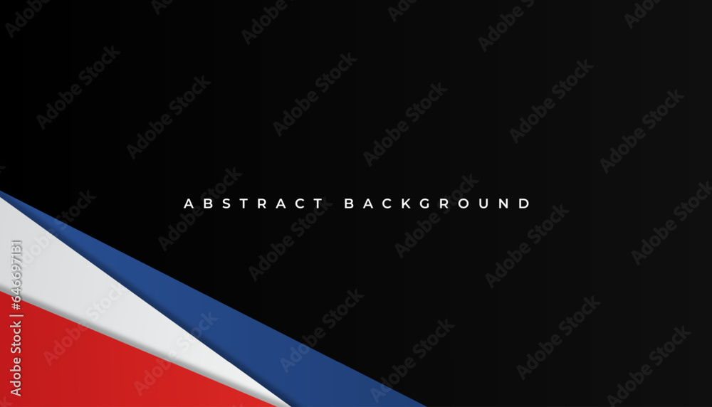 abstract background with a red, white and blue stripes