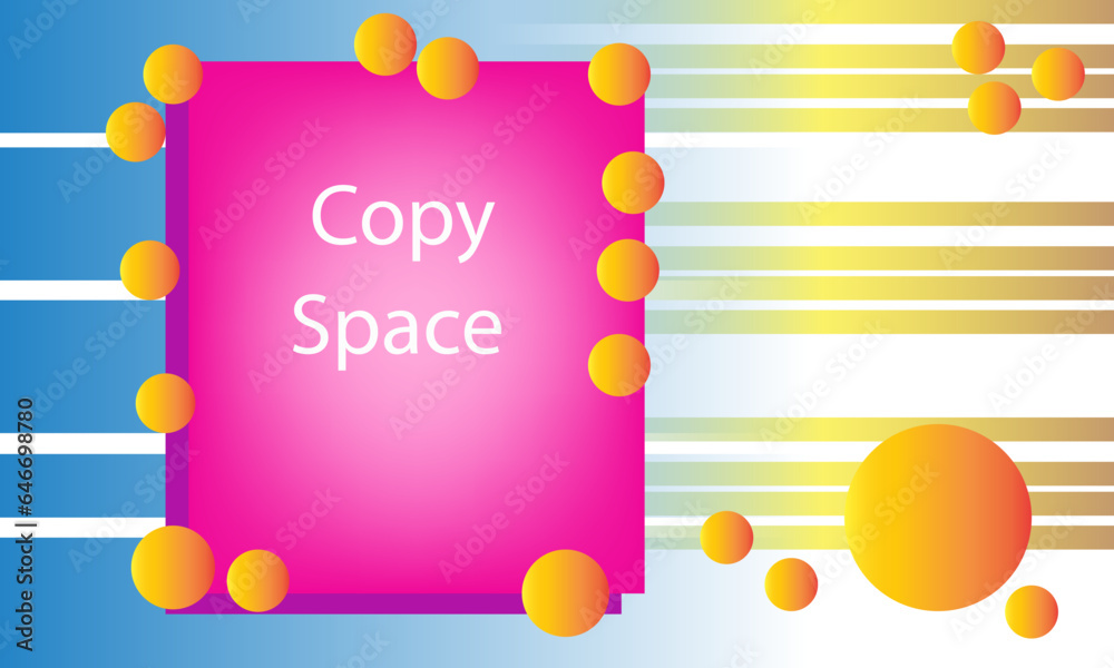 Colourful greeting card with circle and rectangular shape ornament. Colourful greeting card with circle and rectangular shape ornament.