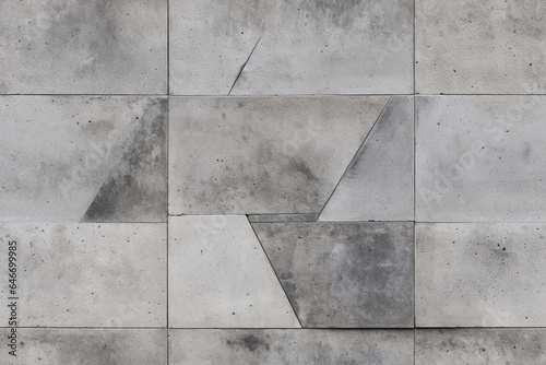 concrete slabs cut rock architectural interior background wall texture pattern seamless © Aldis