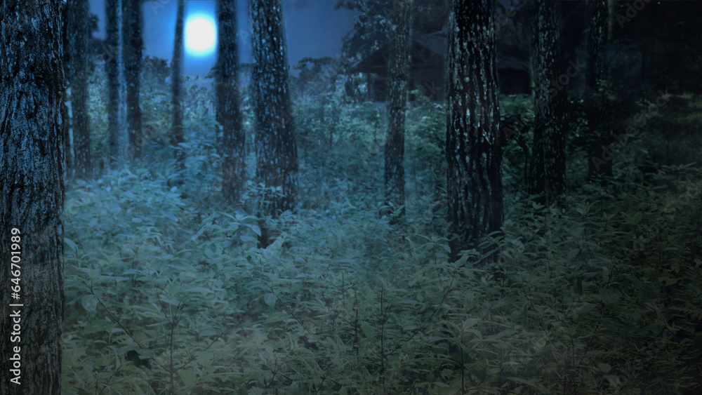 Obraz premium Scary Halloween background