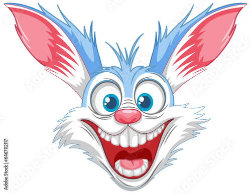 Crazy Rabbit Cartoon Freak Out
