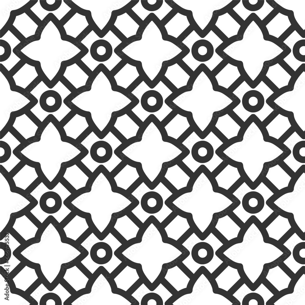 Fototapeta premium Arabic style pattern background illustration