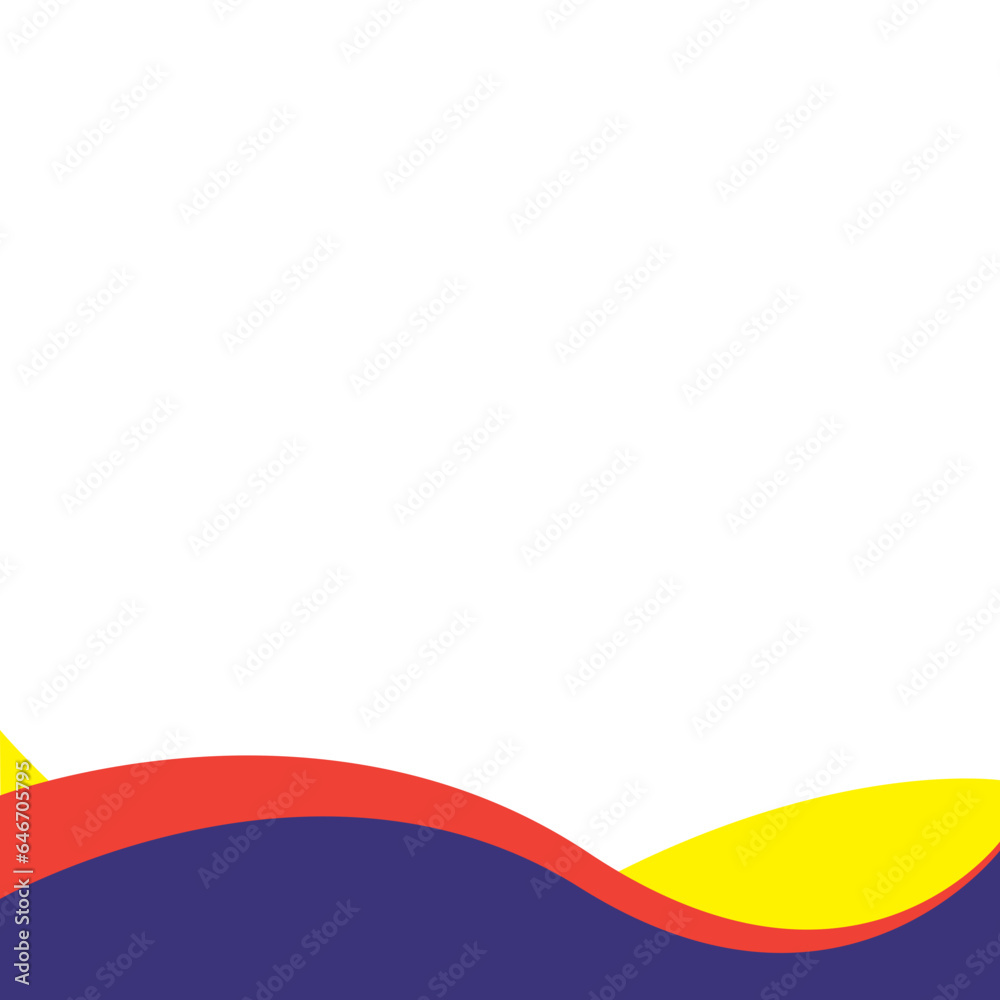 Modern Wave Footer Modern Wave Footer