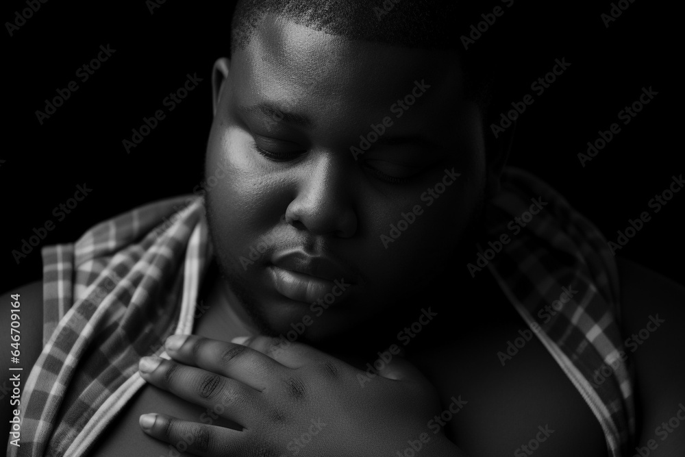 Ill man suffering with heart disease symptoms
Ill man suffering with heart disease symptoms