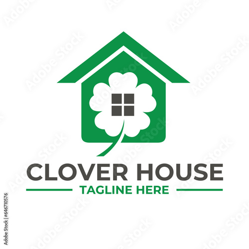 clover with house or home