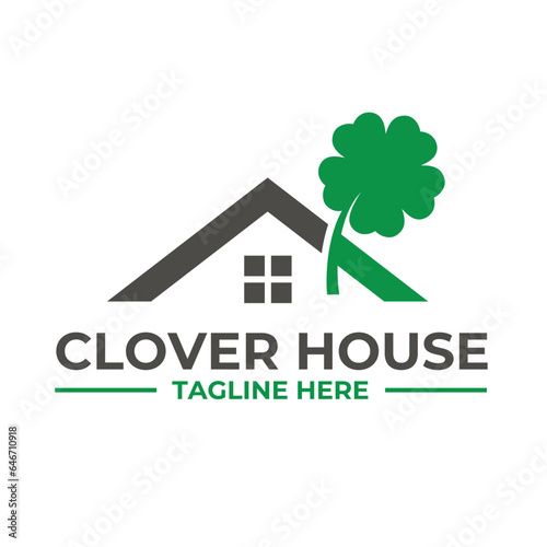 clover with house or home