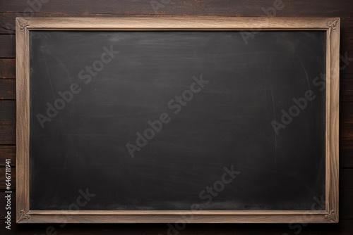 Blank Blackboard Chalkboard