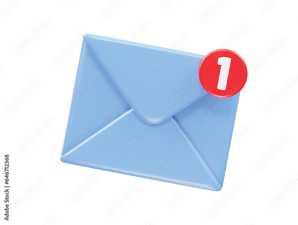 Email icon 3d element illustration Email icon 3d element illustration