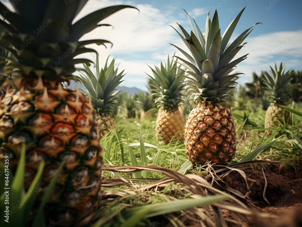 Organic Pineapple Organic Pineapple