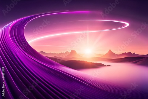 sunrise over the sea