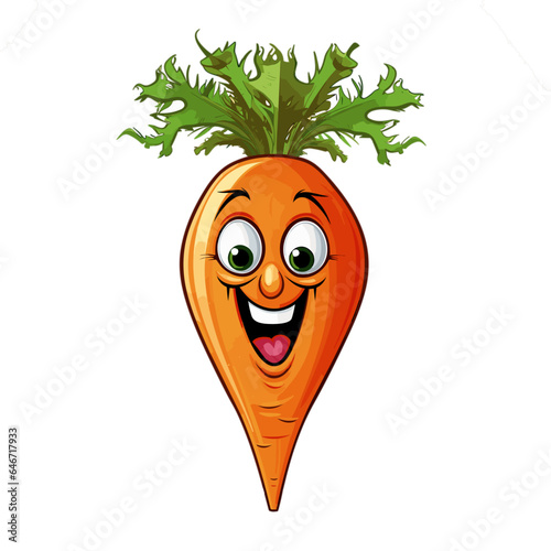 carrot cartoon character