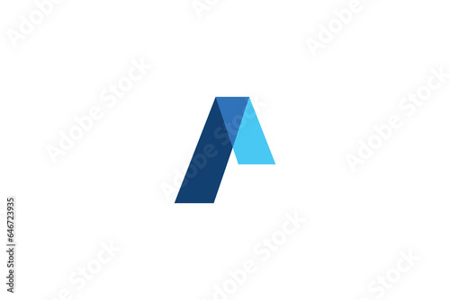Free Download Minimal Letter A vector logo design - GFXLoad