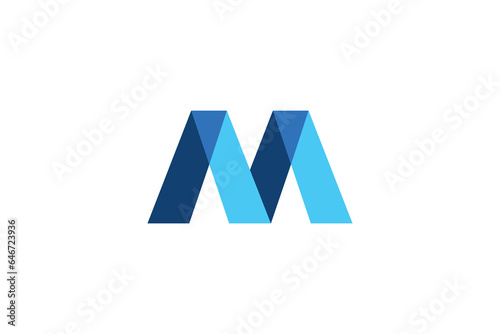 Free Download Minimal Letter M vector logo design - GFXLoad