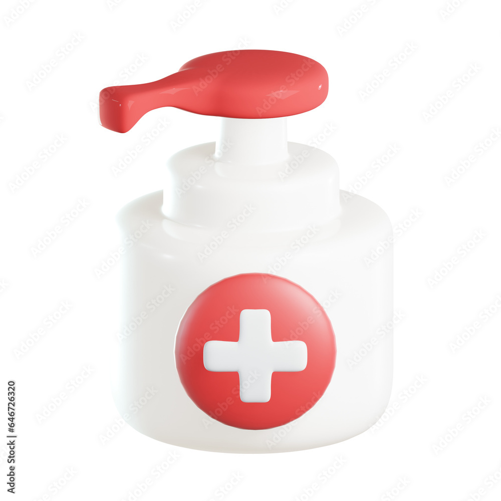 Fototapeta premium Hand Sanitizer Medical healthcare Hospital instrument