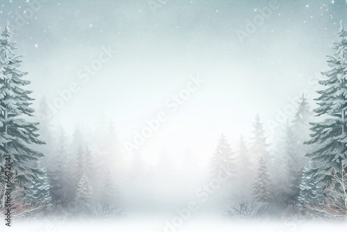 modern christmas background with snowflakes © jatuporn_apple