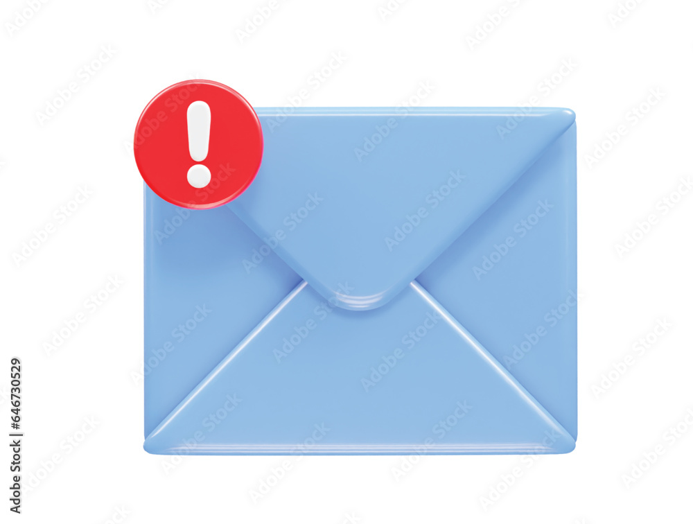 Email icon 3d element illustration Email icon 3d element illustration