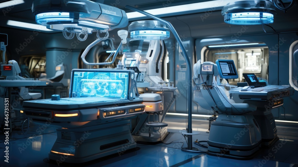 AI robot technology in medical operating room AI robot technology in medical operating room