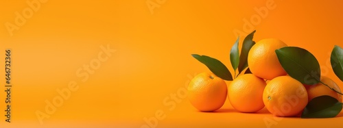 Background with oranges
