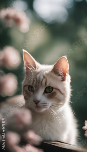 portrait of a cat © AB