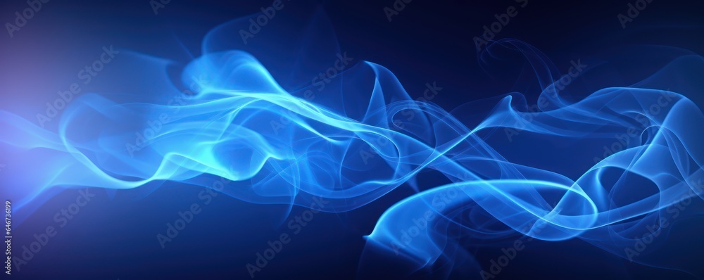 Fototapeta premium Smoke in black